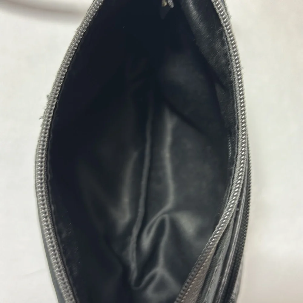 Coach Black Signature Jacquard Swing Pack